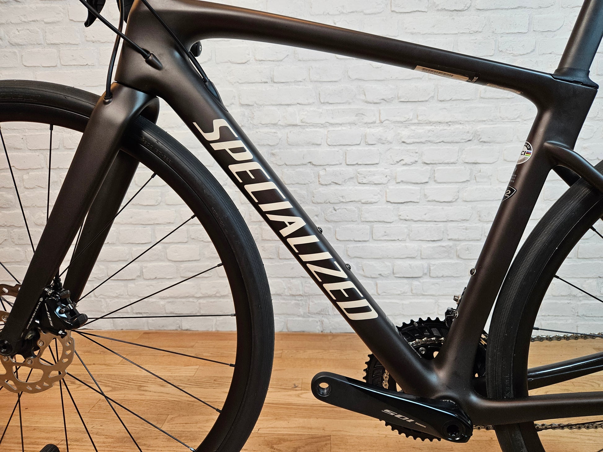 NEW 2023 Specialized Roubaix Sport Disc Futureshock 105 52cm - Brooklyn Carbon Bike Co.