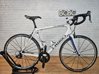 Used 2011 Specialized Tarmac SL3 S-Works Saxo Bank Ultegra 56cm - Brooklyn Carbon Bike Co.