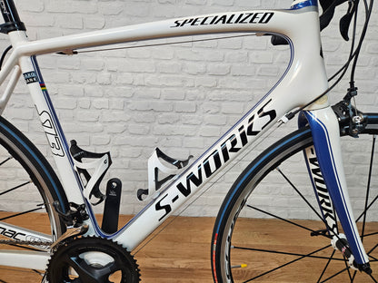 Used 2011 Specialized Tarmac SL3 S-Works Saxo Bank Ultegra 56cm - Brooklyn Carbon Bike Co.