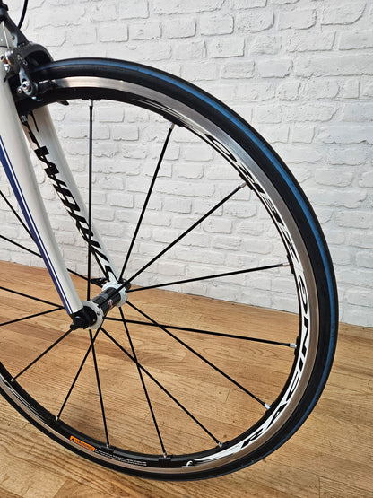 Used 2011 Specialized Tarmac SL3 S-Works Saxo Bank Ultegra 56cm - Brooklyn Carbon Bike Co.