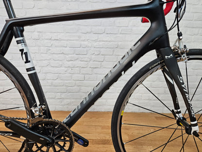 Used 2015 Cannondale Synapse Carbon Hi-Mod Lab 71 Red 56cm - Brooklyn Carbon Bike Co.