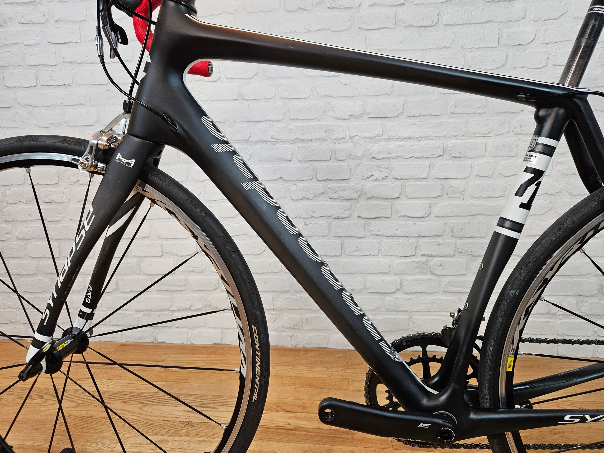 Used 2015 Cannondale Synapse Carbon Hi-Mod Lab 71 Red 56cm - Brooklyn Carbon Bike Co.