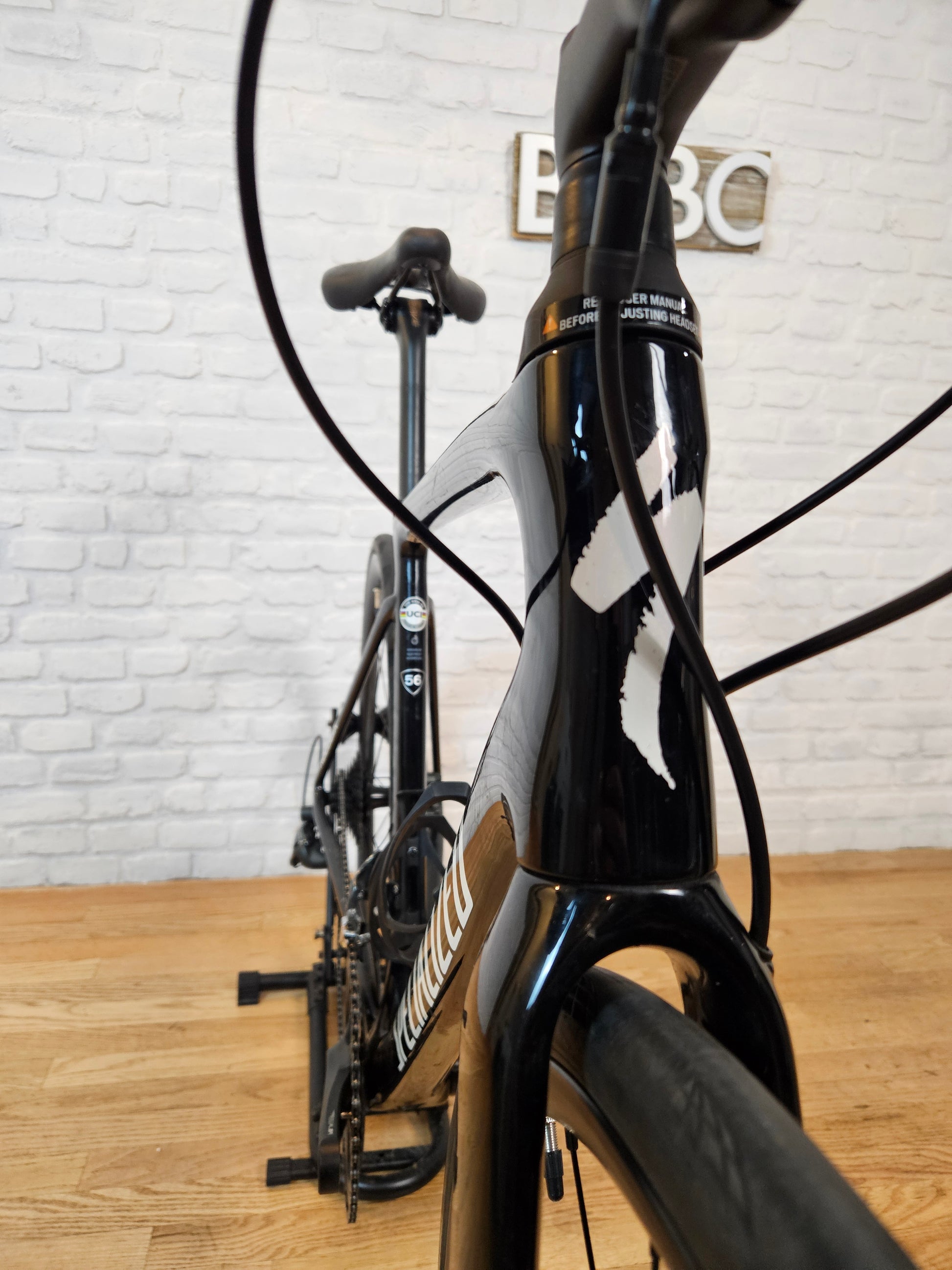 Used 2021 Specialized Roubaix Disc Futureshock Tiagra  – Size 56cm - Brooklyn Carbon Bike Co.