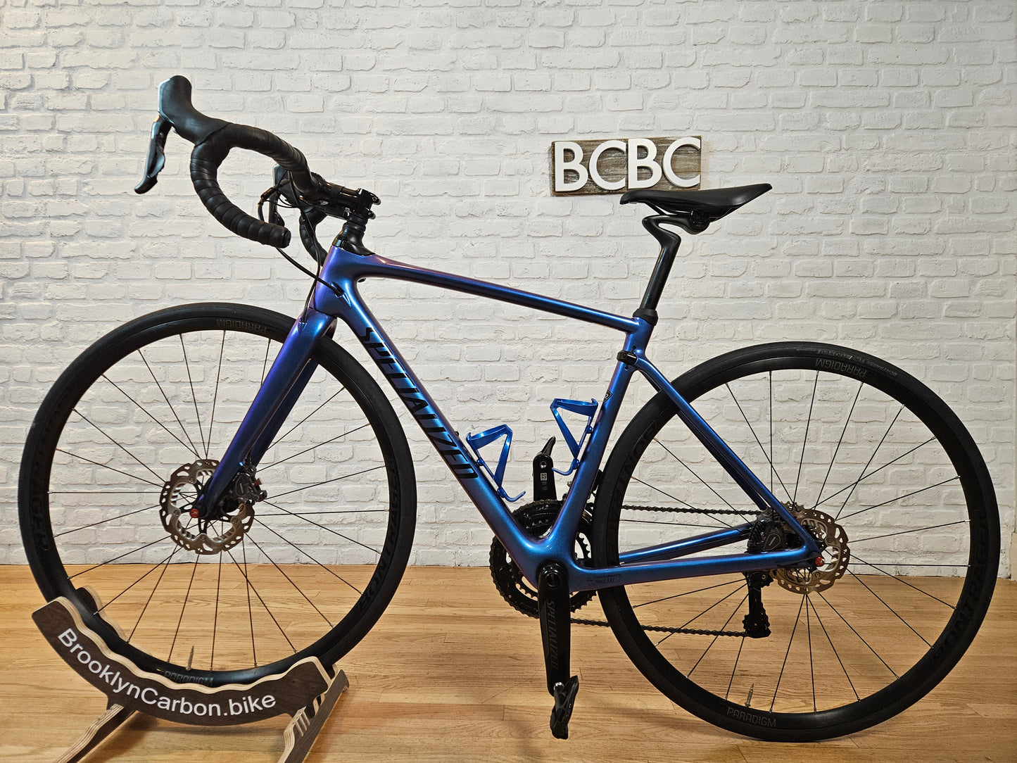 Used 2019 Specialized Roubaix Comp Disc Futureshock Ultegra Di2 - 52cm - Brooklyn Carbon Bike Co.