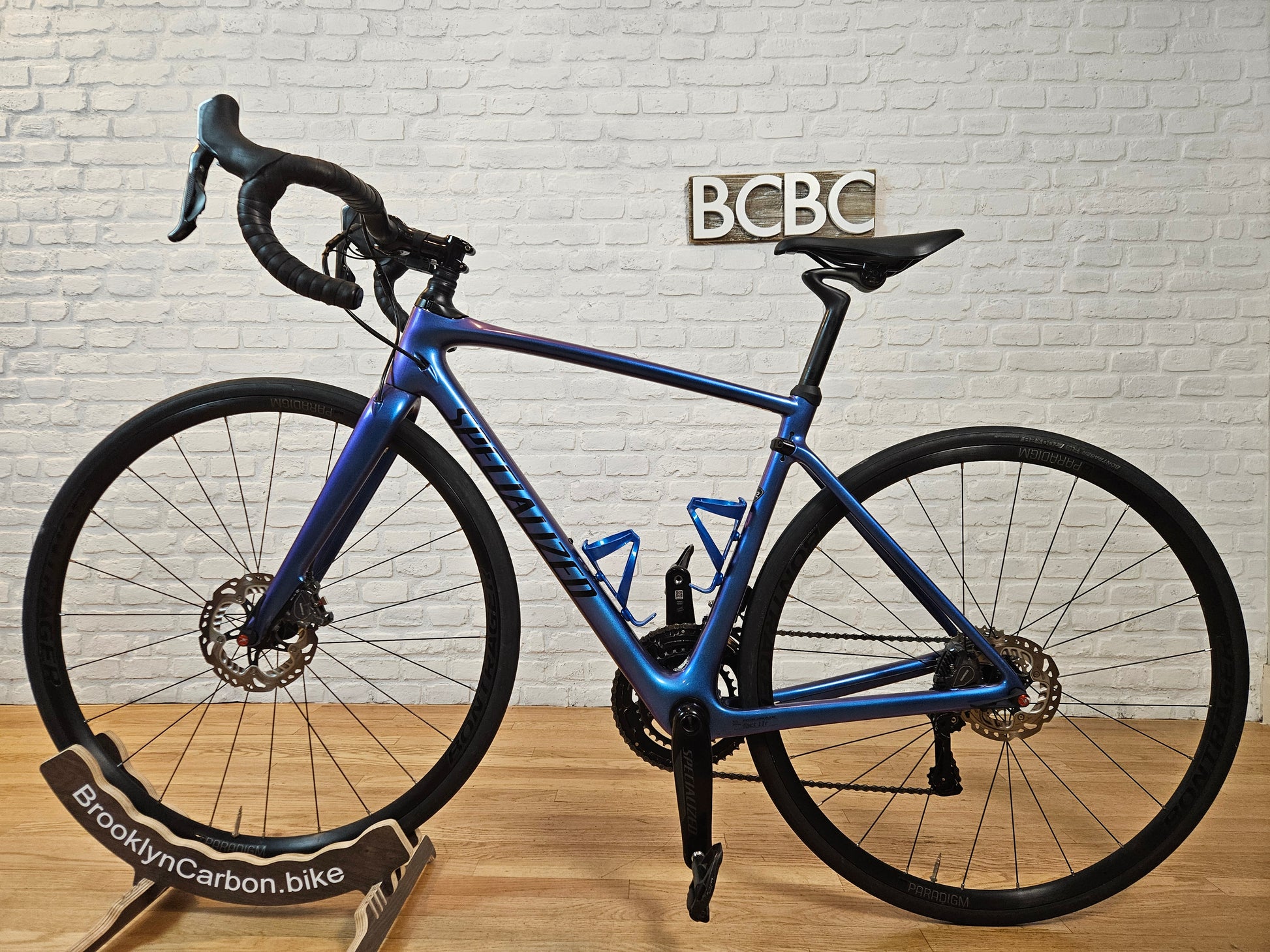 Used 2019 Specialized Roubaix Comp Disc Futureshock Ultegra Di2 - 52cm - Brooklyn Carbon Bike Co.