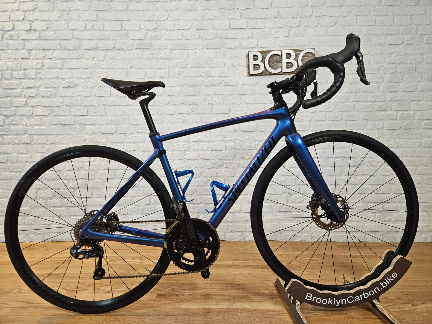 Used 2019 Specialized Roubaix Comp Disc Futureshock Ultegra Di2 - 52cm - Brooklyn Carbon Bike Co.