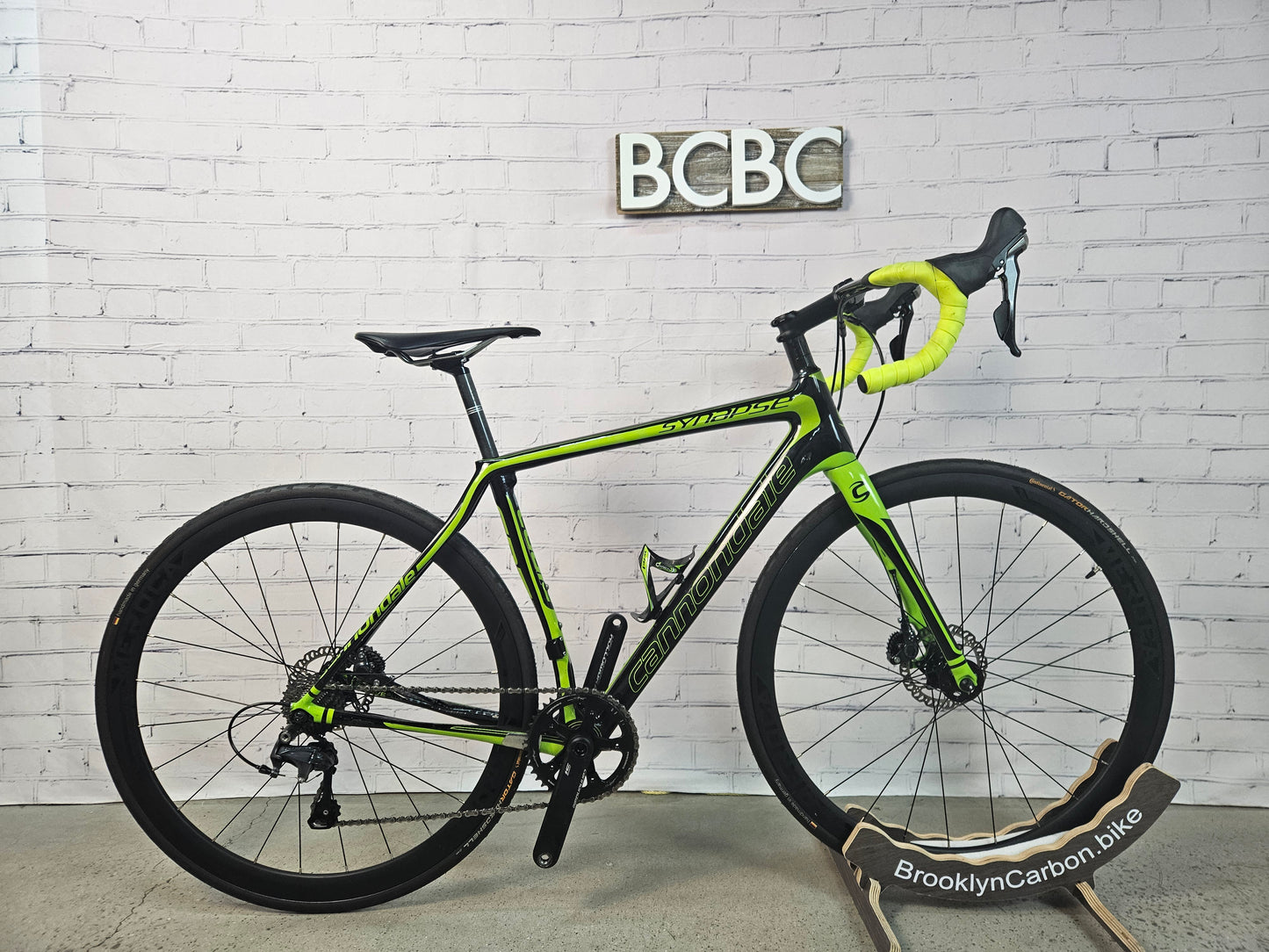 Used 2015 Cannondale Synapse Carbon 3 Disc Ultegra - 51cm - Brooklyn Carbon Bike Co.