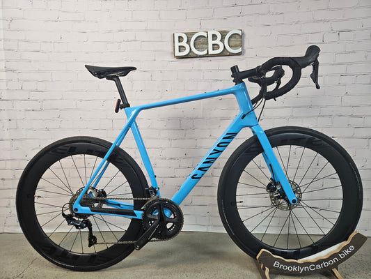Used 2022 Canyon Endurace CF SL 8.0 Disc Ultegra - 61cm - Brooklyn Carbon Bike Co.