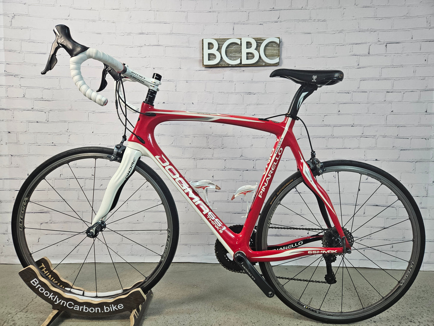 Used 2014 Pinarello Dogma 65.1 Think 2 Ultegra – 60cm - Brooklyn Carbon Bike Co.
