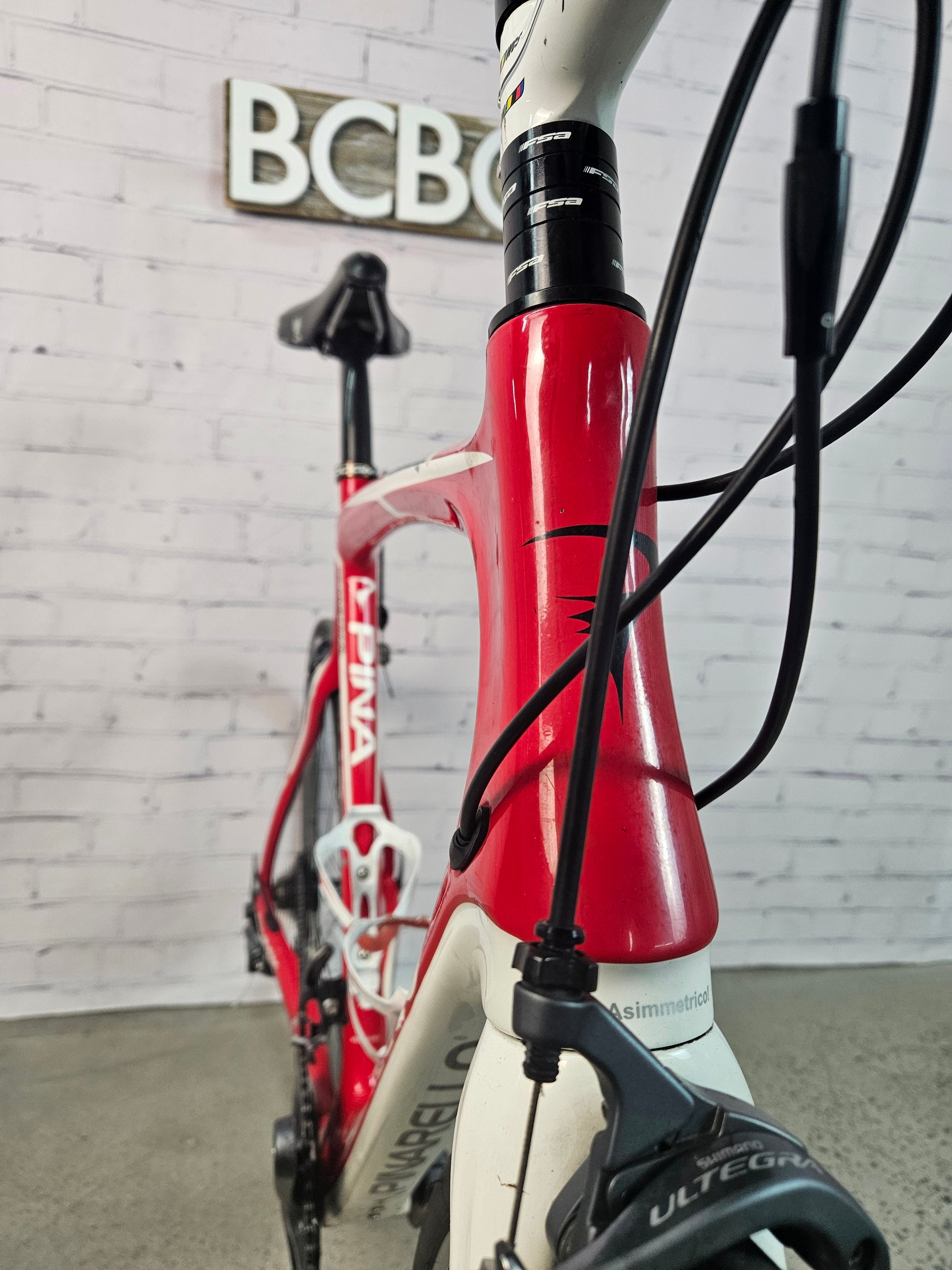 Used 2014 Pinarello Dogma 65.1 Think 2 Ultegra – 60cm - Brooklyn Carbon Bike Co.
