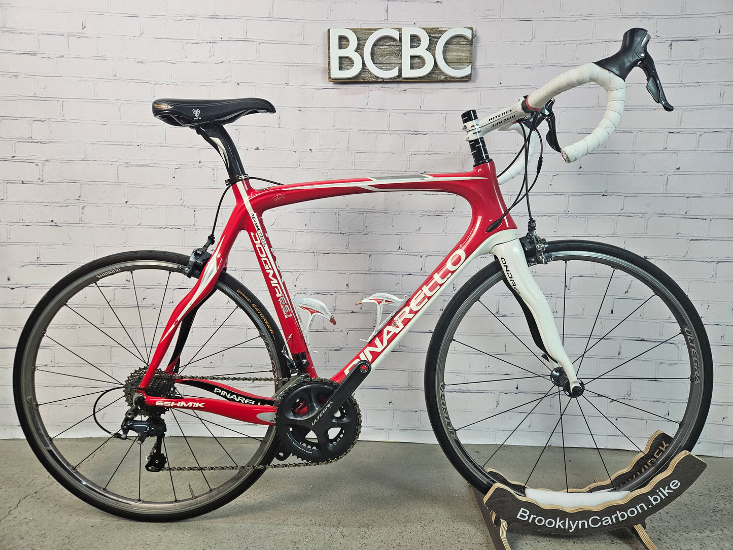 Used 2014 Pinarello Dogma 65.1 Think 2 Ultegra – 60cm - Brooklyn Carbon Bike Co.