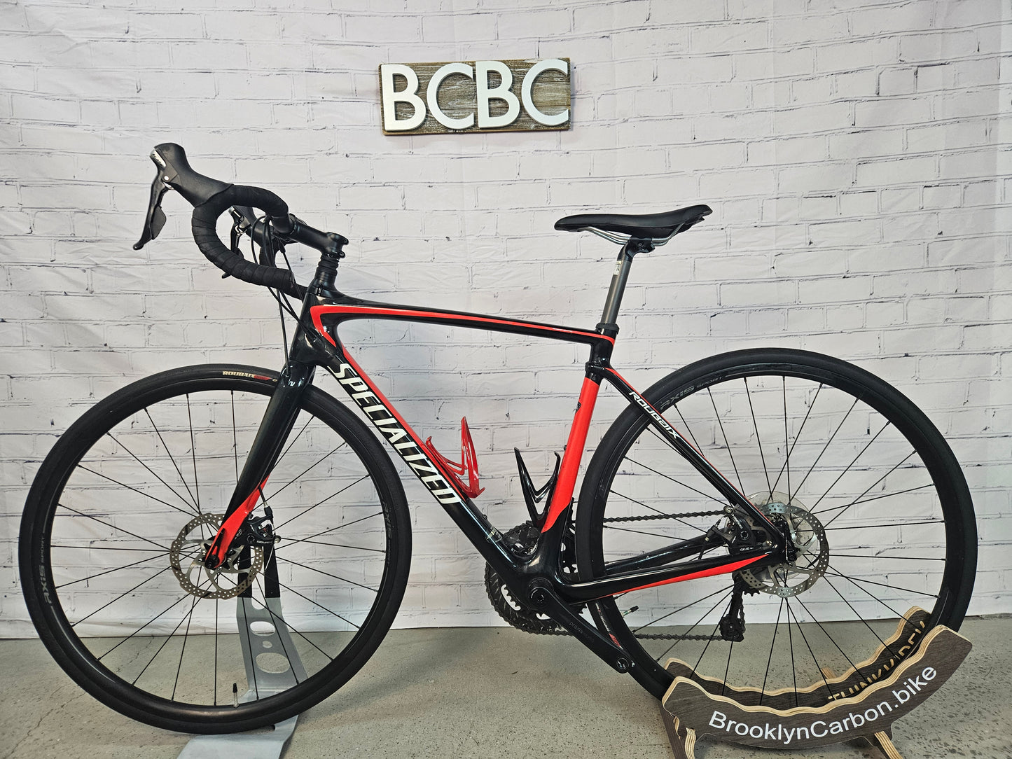 Used 2017 Specialized Roubaix Sport Disc Futureshock 105  – Size 54cm - Brooklyn Carbon Bike Co.