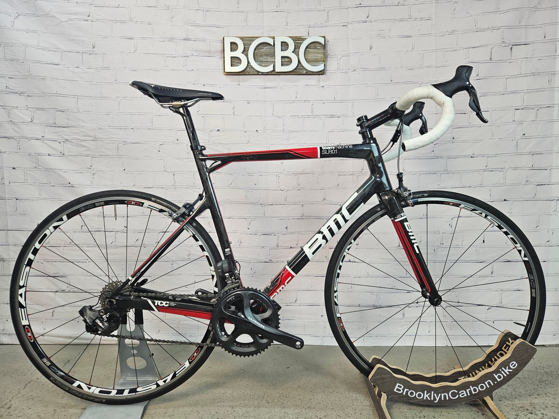 Used 2012 BMC TeamMachine SLR01 Ultegra Di2 - 55cm - Brooklyn Carbon Bike Co.