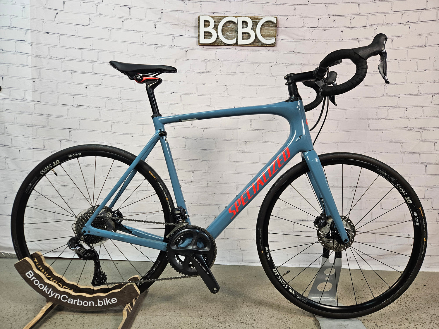 Used 2019 Specialized Roubaix Comp Disc Futureshock Ultegra Di2 - 52cm - Brooklyn Carbon Bike Co.