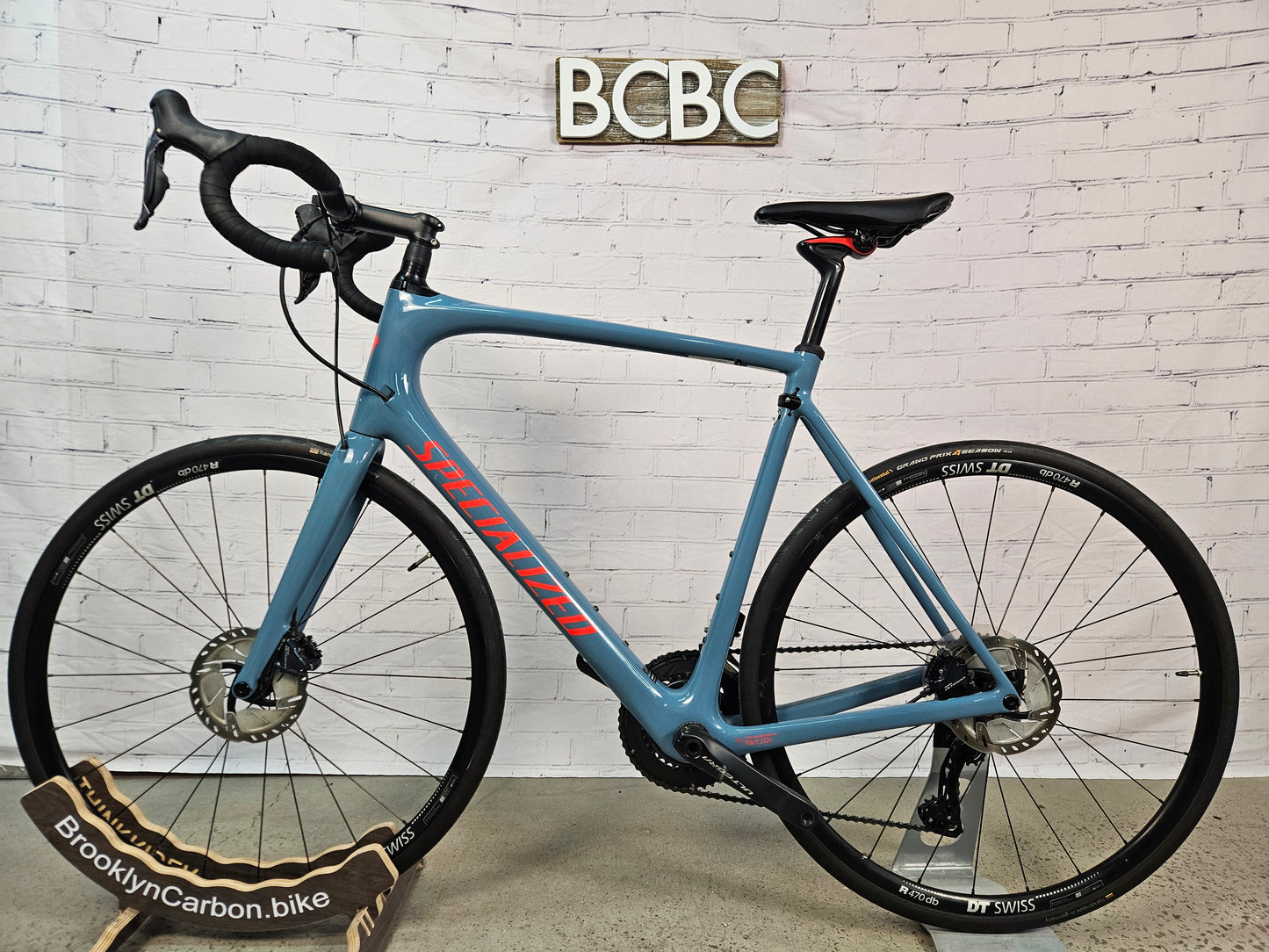 Used 2019 Specialized Roubaix Comp Disc Futureshock Ultegra Di2 - 52cm - Brooklyn Carbon Bike Co.