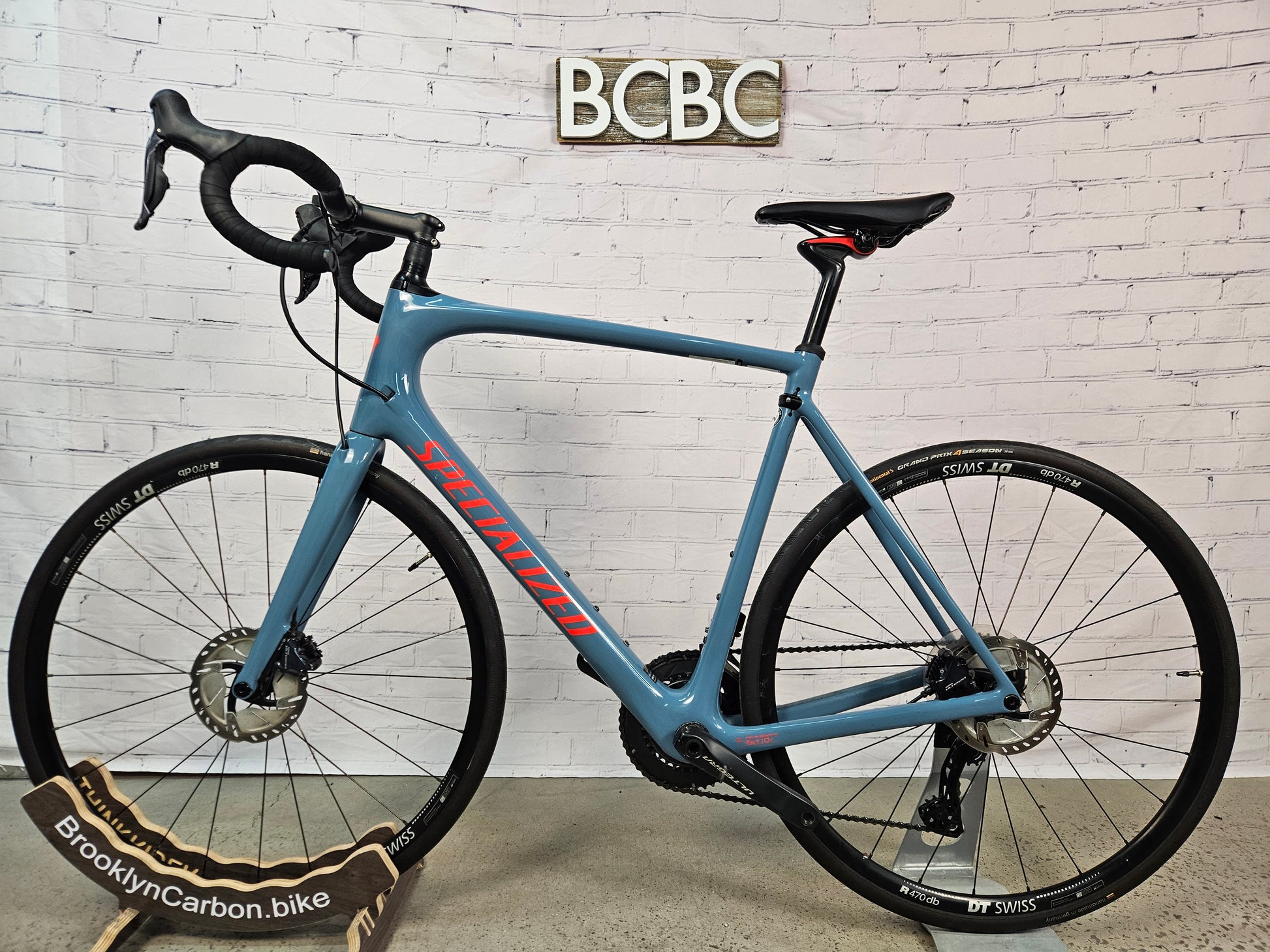 Used 2019 Specialized Roubaix Comp Disc Futureshock Ultegra Di2 - 52cm - Brooklyn Carbon Bike Co.