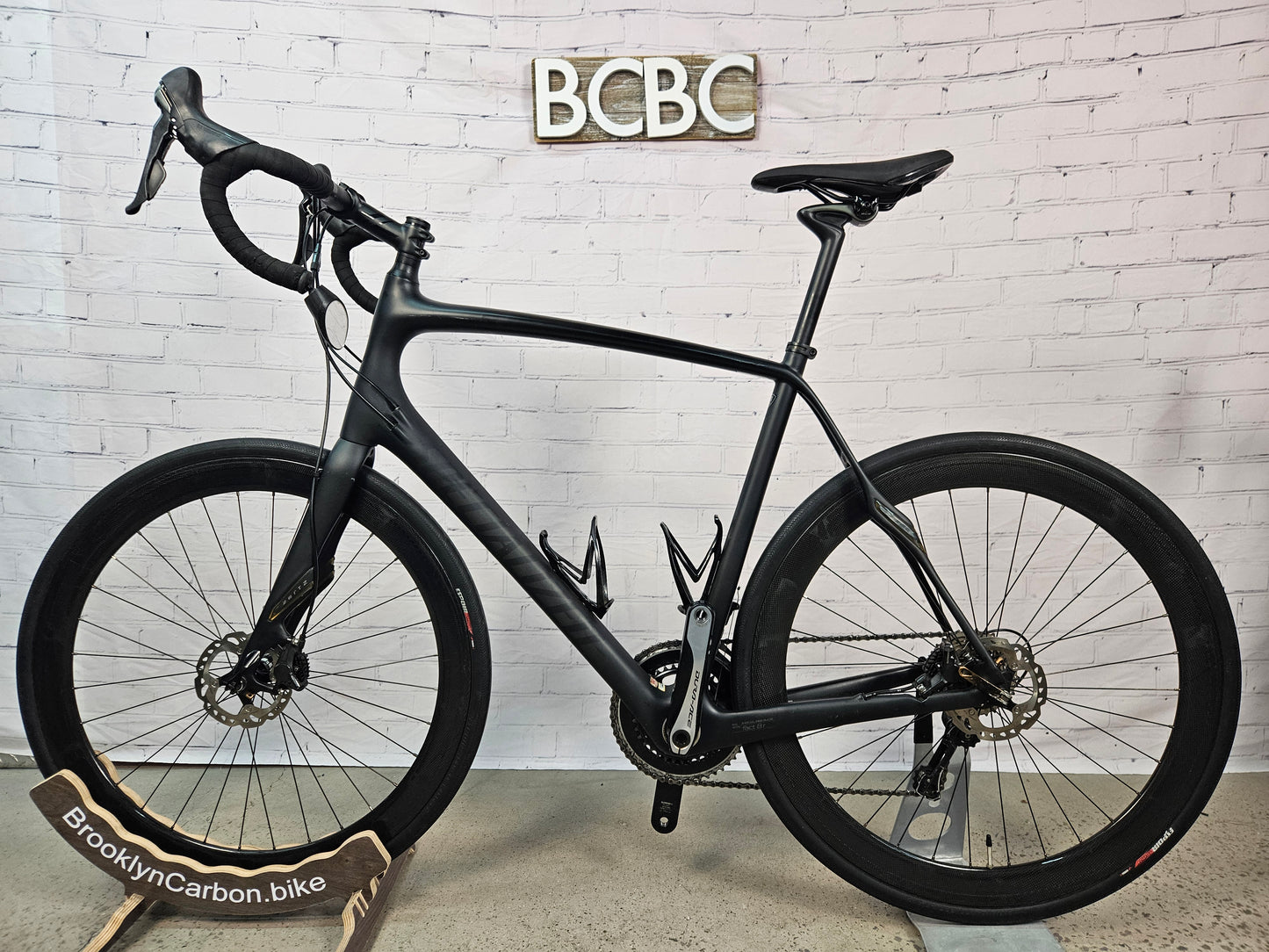 Used 2015 Specialized Roubaix Comp Disc Dura Ace Ultegra - 61cm - Brooklyn Carbon Bike Co.
