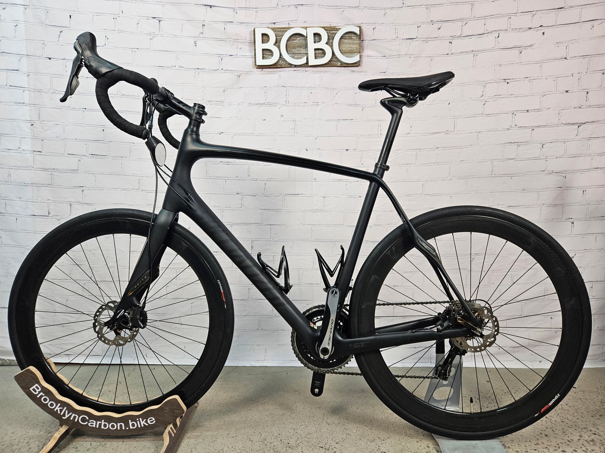 Used 2015 Specialized Roubaix Comp Disc Dura Ace Ultegra - 61cm - Brooklyn Carbon Bike Co.