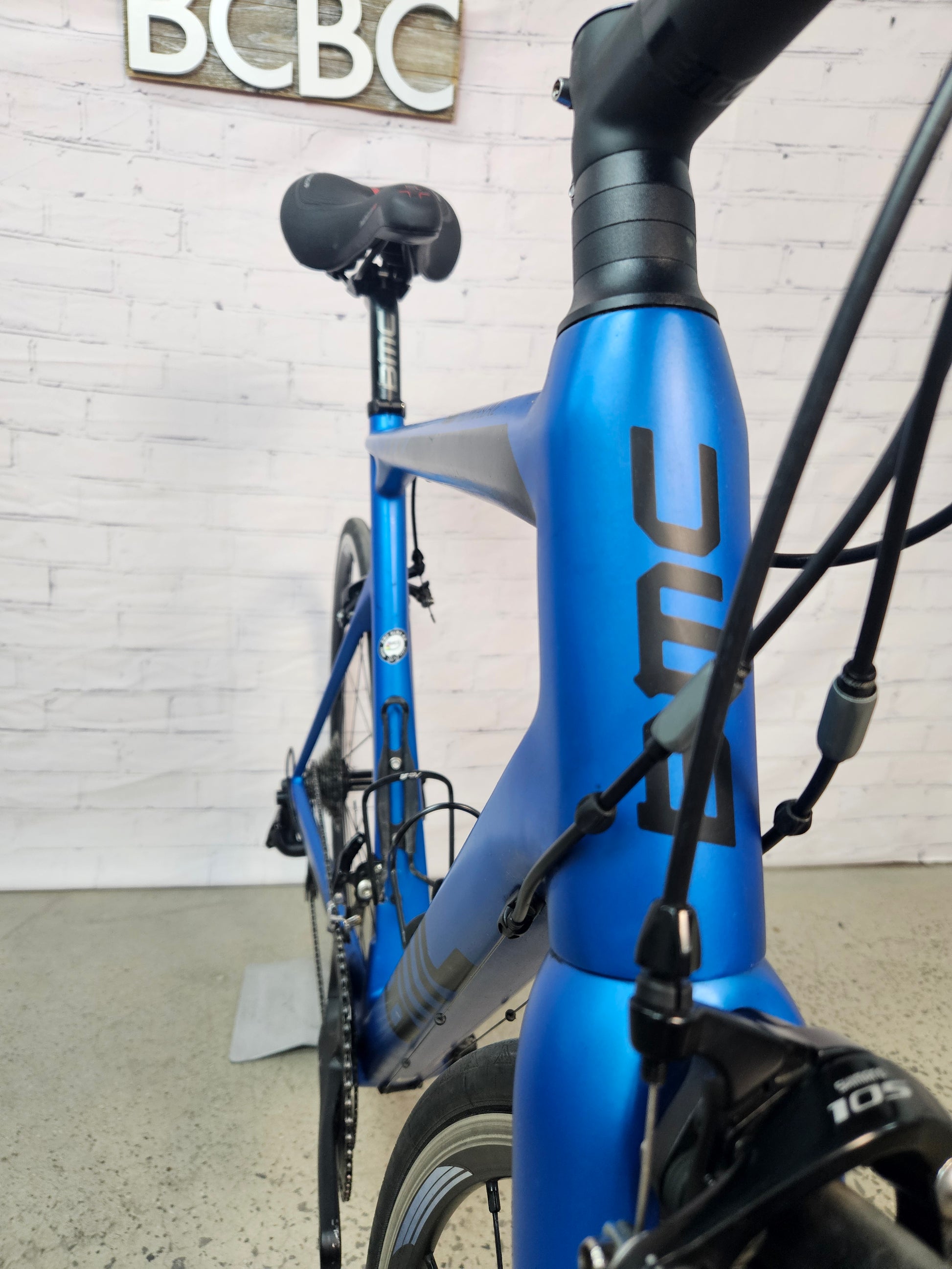 Used 2017 BMC TeamMachine SLR02 105  – Size 57cm - Brooklyn Carbon Bike Co.