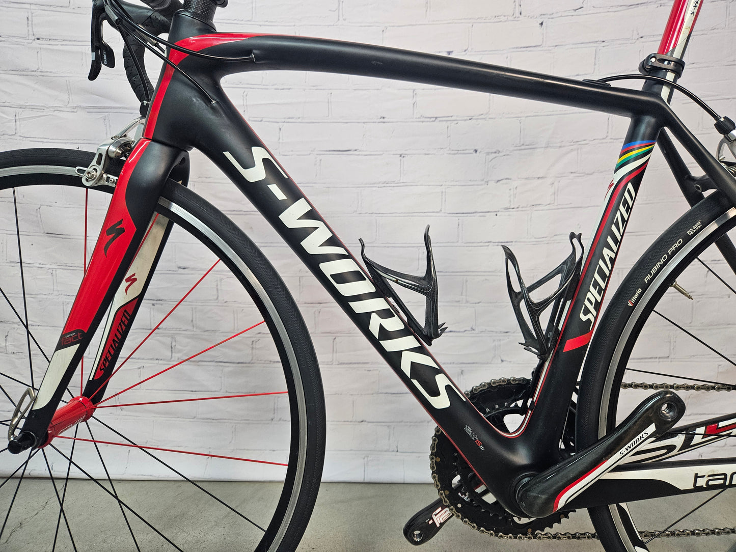 Used 2012 Specialized Tarmac SL4 S-Works SRAM Red - 54cm - Brooklyn Carbon Bike Co.