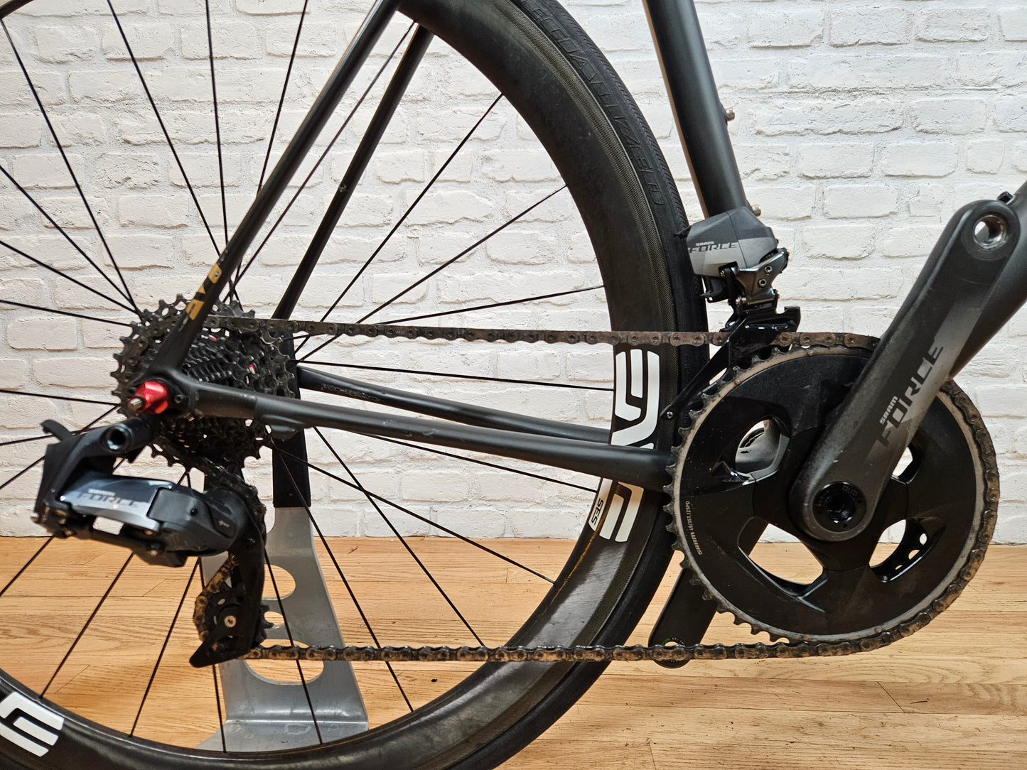 Used 2015 Cannondale SuperSix EVO Black Inc Hi Mod SRAM Force - 56cm