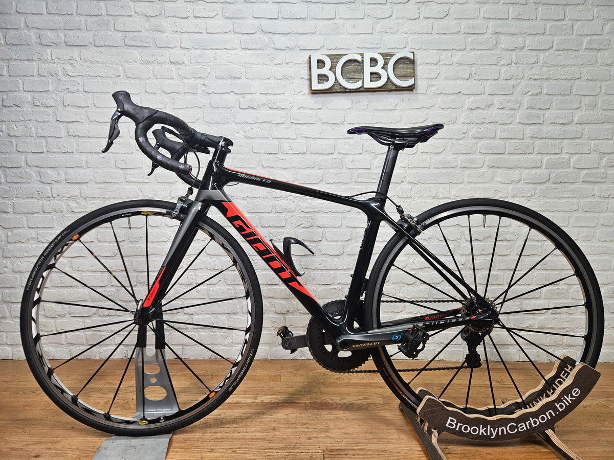 Used 2017 Giant TCR Pro Advanced 1 Ultegra Di2 - 50cm - Brooklyn Carbon Bike Co.