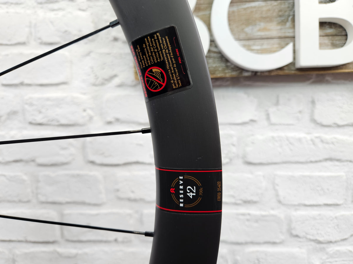 Reserve 42|49 Turbulent Aero Disc Carbon Fiber Clinchers 11 Speed Shimano 700c