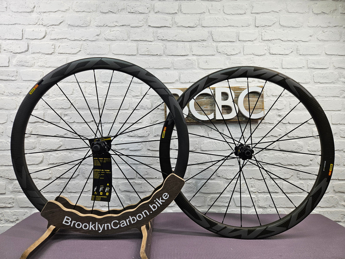 NEW Mavic Cosmic PRO SL C Disc Carbon Clinchers 11 Speed Shimano 700c - Brooklyn Carbon Bike Co.