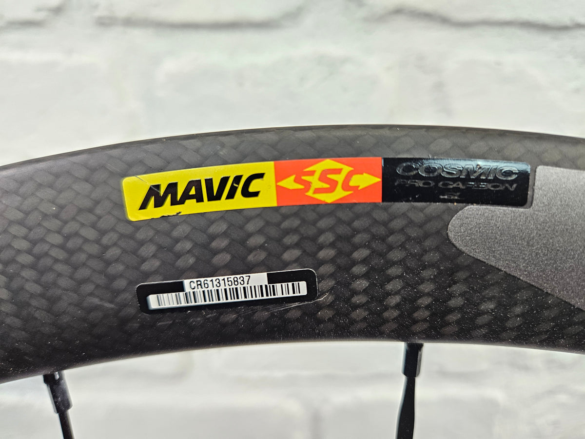 NEW Mavic Cosmic PRO SL C Disc Carbon Clinchers 11 Speed Shimano 700c - Brooklyn Carbon Bike Co.