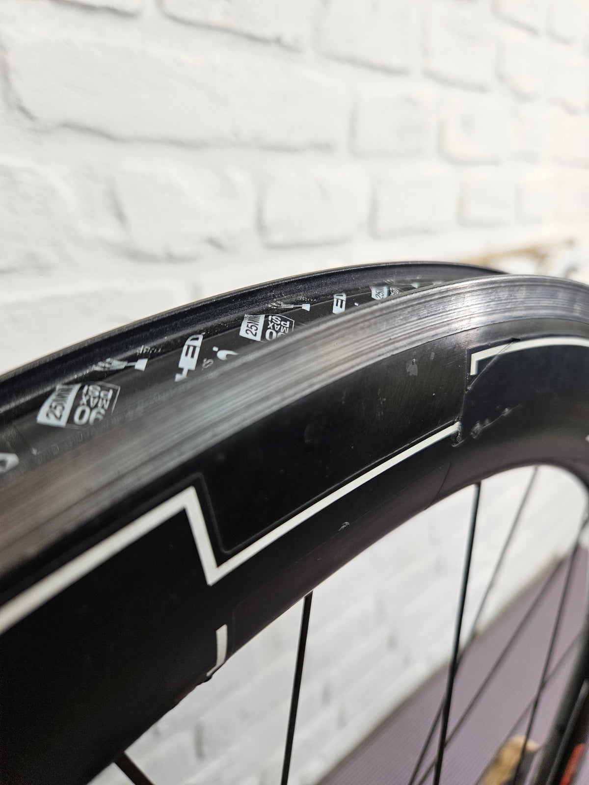 HED Jet 6+ Carbon Fiber REAR Clincher 11 Speed Shimano 700c