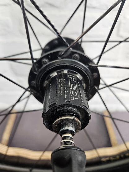 HED Jet 6+ Carbon Fiber REAR Clincher 11 Speed Shimano 700c