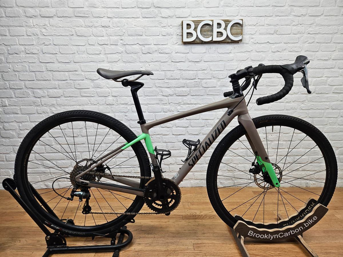 Used 2018 Specialized Diverge Carbon Women's Tiagra - 48cm