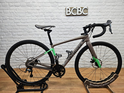 Used 2018 Specialized Diverge Carbon Women's Tiagra - 48cm