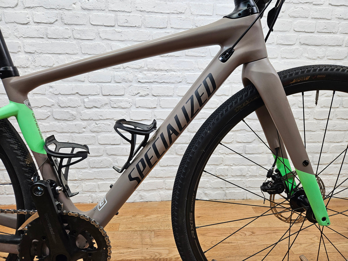 Used 2018 Specialized Diverge Carbon Women's Tiagra - 48cm