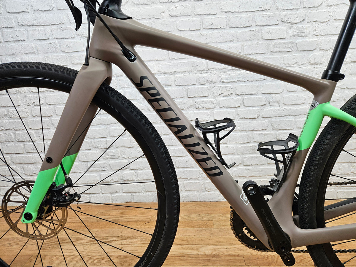 Used 2018 Specialized Diverge Carbon Women's Tiagra - 48cm
