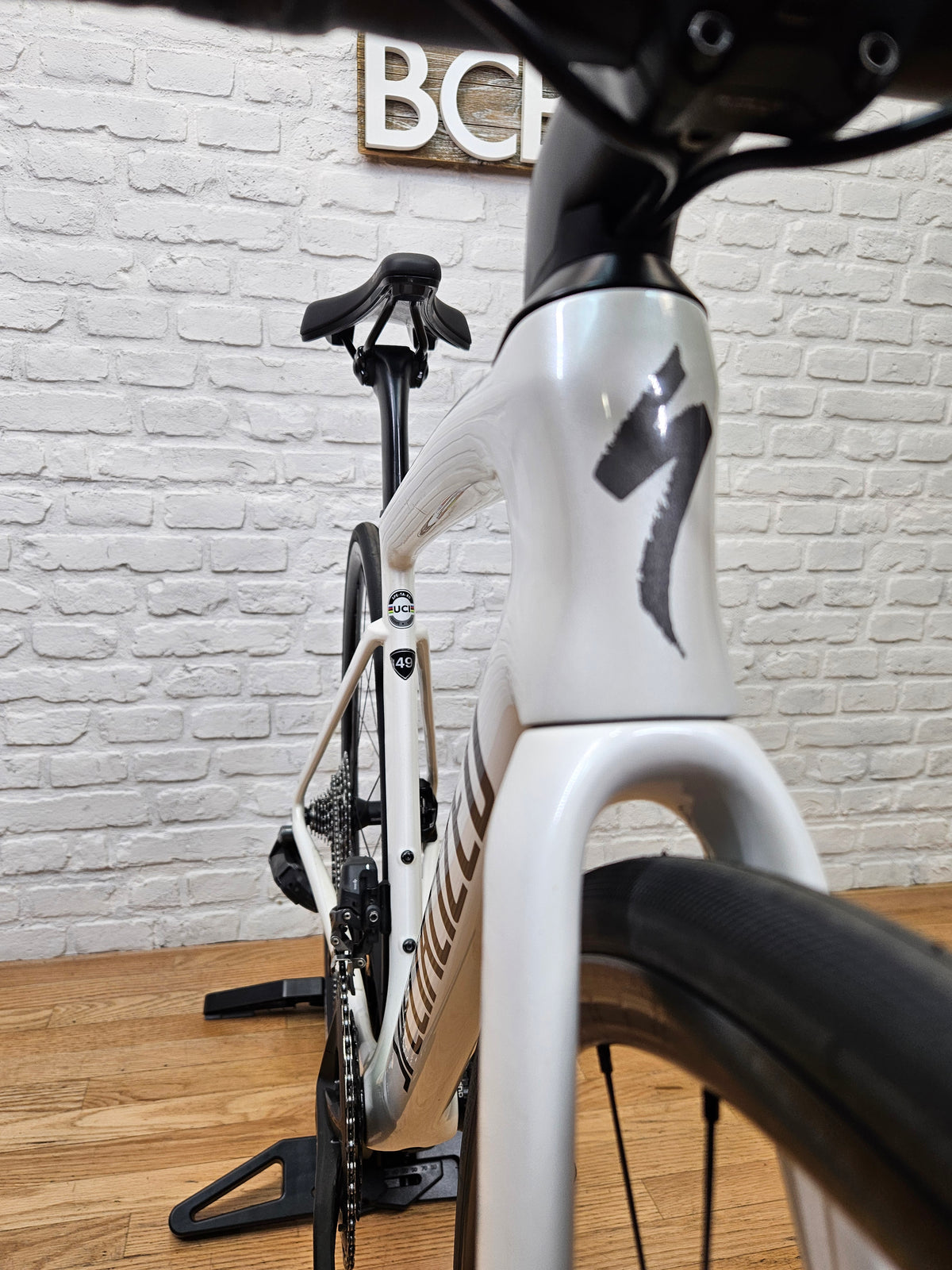 Used 2023 Specialized Tarmac Comp SL7 Disc Rival AXS - 49cm - Brooklyn Carbon Bike Co.