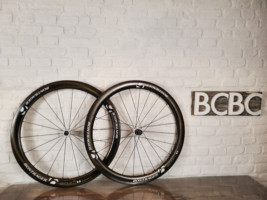 Bontrager Aeolus D5 Carbon Fiber Clinchers 11 Speed Shimano 700c - Brooklyn Carbon Bike Co.