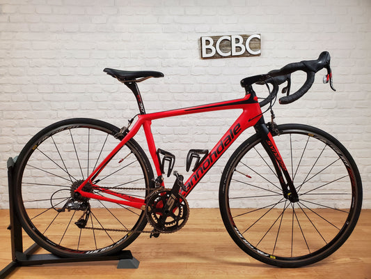 2017 Cannondale Synapse Red - Brooklyn Carbon Bike Co.