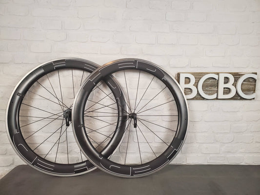 HED Jet 6+ Carbon Fiber Clinchers 11 Speed Shimano 700c - Brooklyn Carbon Bike Co.
