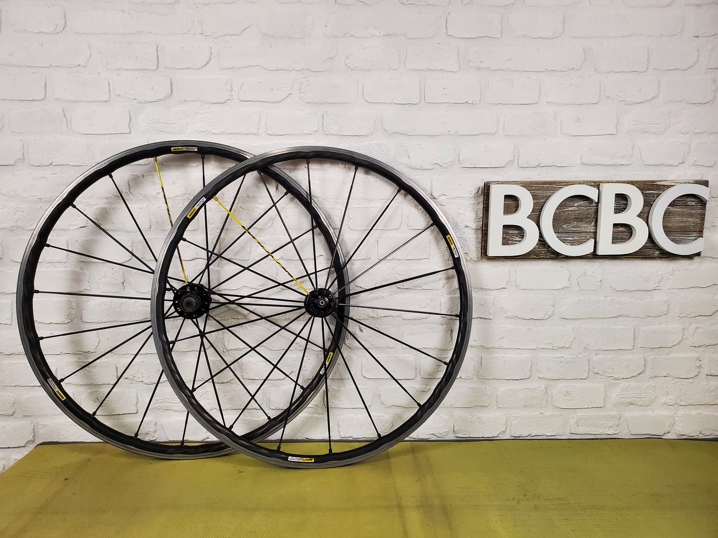 Mavic Ksyrium Pro SL Aluminum Clinchers 11 Speed Shimano 700c - Brooklyn Carbon Bike Co.