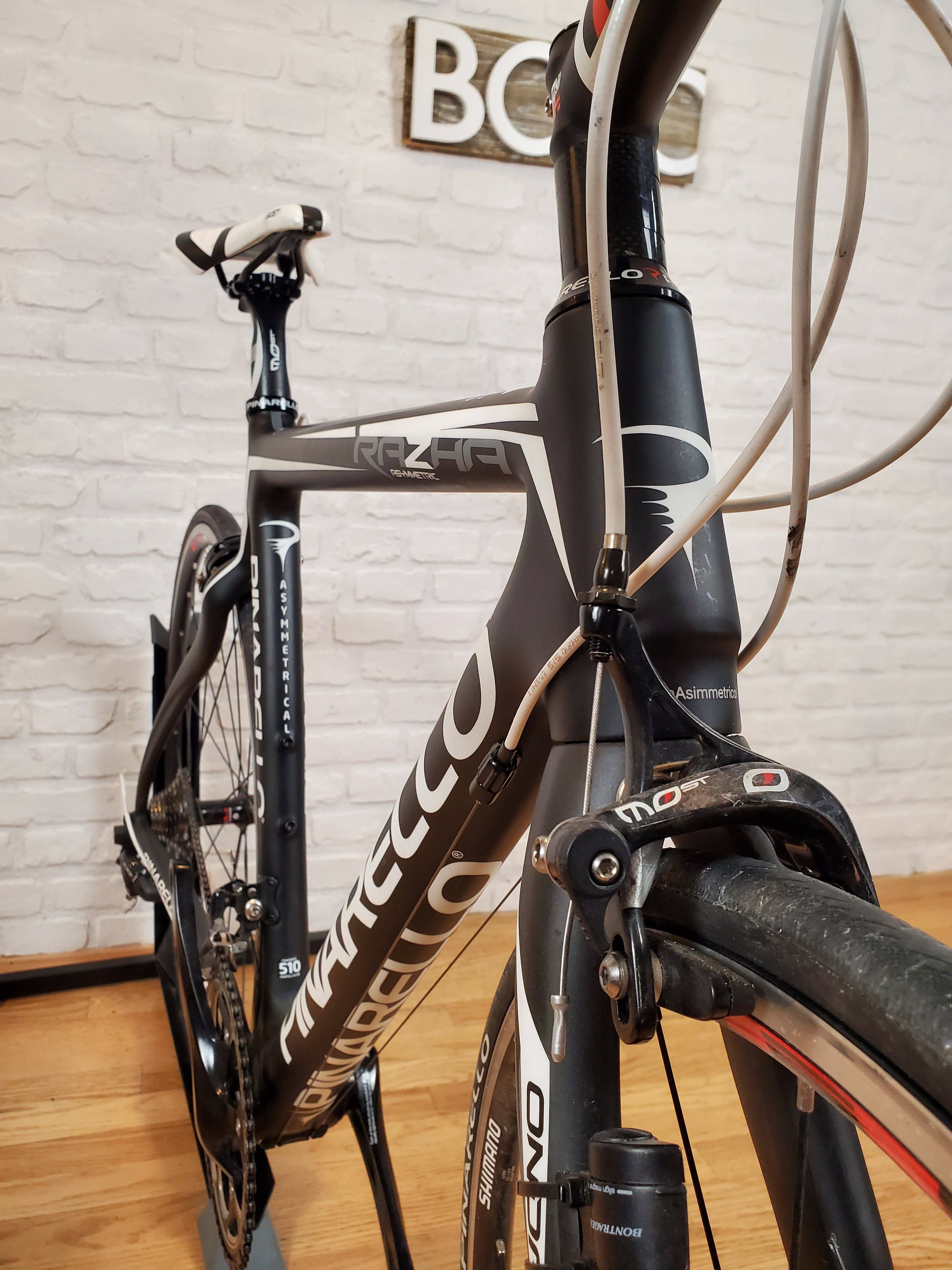 Used 2015 Pinarello Razha 105 – Size 51cm black-white | Brooklyn