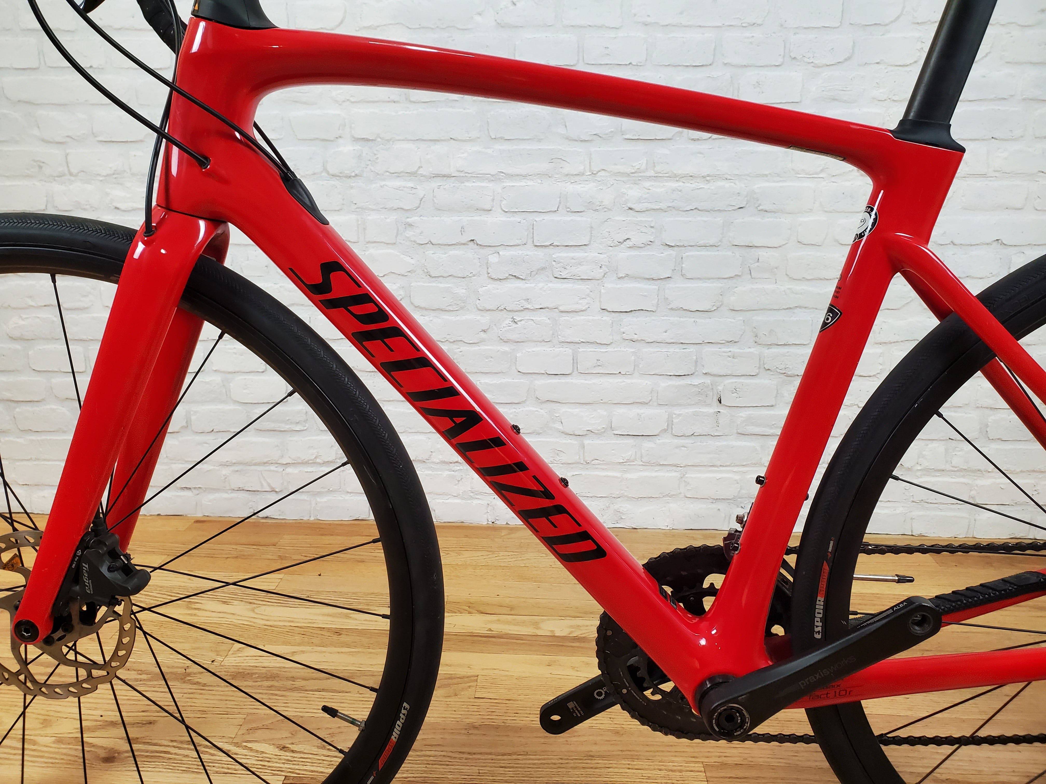 Used 2021 Specialized Roubaix Disc Futureshock Tiagra – Size 56cm