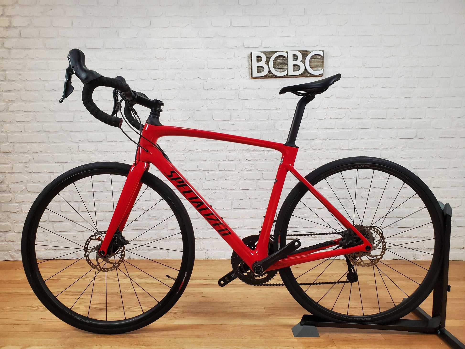 Used 2021 Specialized Roubaix Disc Futureshock Tiagra – Size 56cm